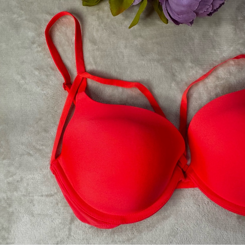 NEW Victoria’s Secret Bright Orange Strappy Bra - Picture 6 of 16